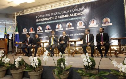 Debates: Fórum reúne sociedade e entidades de segurança pública