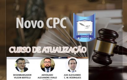 Novo CPC: curso trará atualização para profissionais do Direito