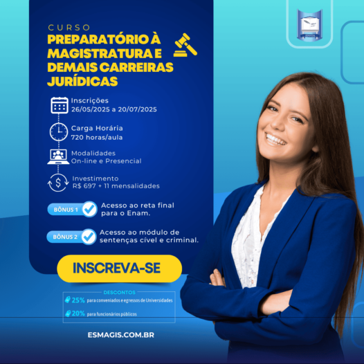 Curso Preparatório à Magistratura e Demais Carreiras Jurídicas – Módulo II (2025)