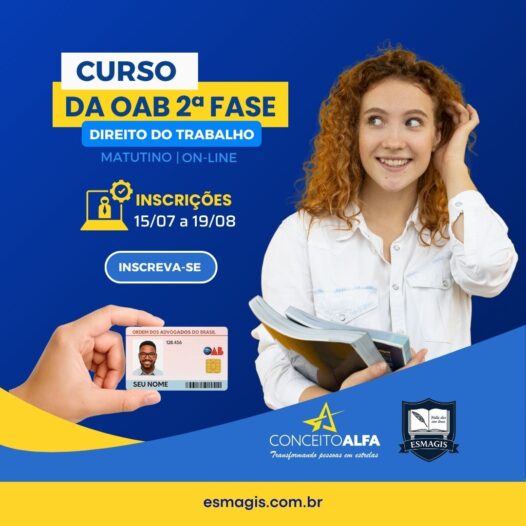 SEGUNDA FASE OAB 44º – DIREITO PENAL – MANHÃ (ONLINE)