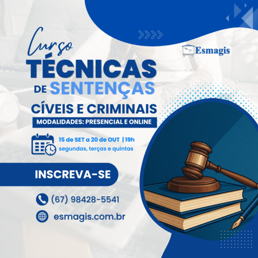 Curso Técnicas de Redação de Sentenças Cíveis e Criminais 2025