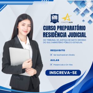 Curso Preparatório para Residência Judicial – TJMS e Ministério Público Estadual 2026