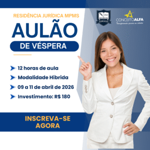 AULÃO DE VÉSPERA – PROVA DA RESIDÊNCIA JURÍDICA MPMS