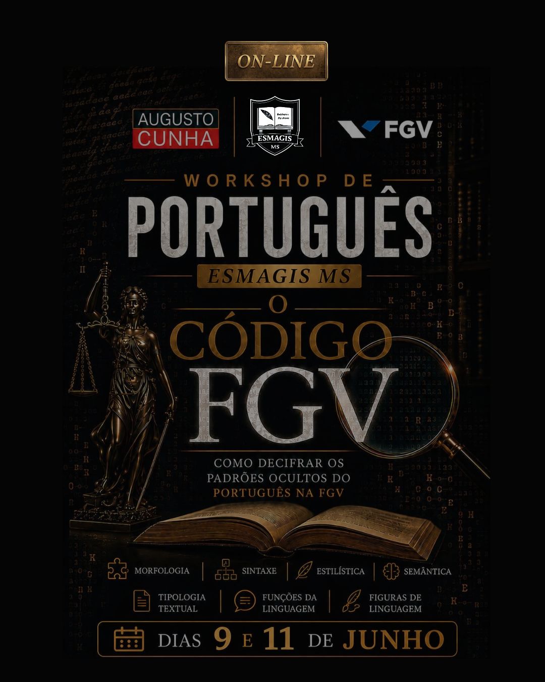 Workshop de Português para Concursos — Foco FGV- Online