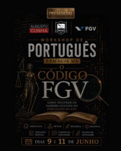 Workshop de Português para Concursos — Foco FGV (Presencial)