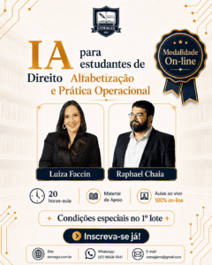Curso IA para Estudantes de Direito - Alfabetização e Prática Operacional (Online)