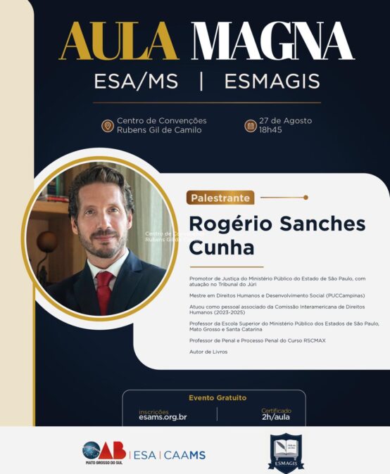Aula Magna – Rogério Sanches Cunha