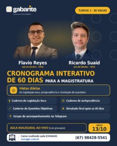 Gabarite - Curso para Provas Objetivas da Magistratura - Turma 1